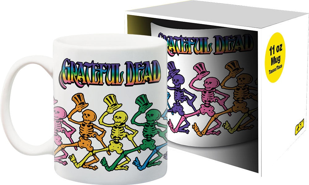 Grateful Dead Dancing Skeletons Mug