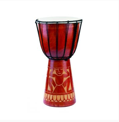 Nature Sounds - Djembe Carved Mahogany
