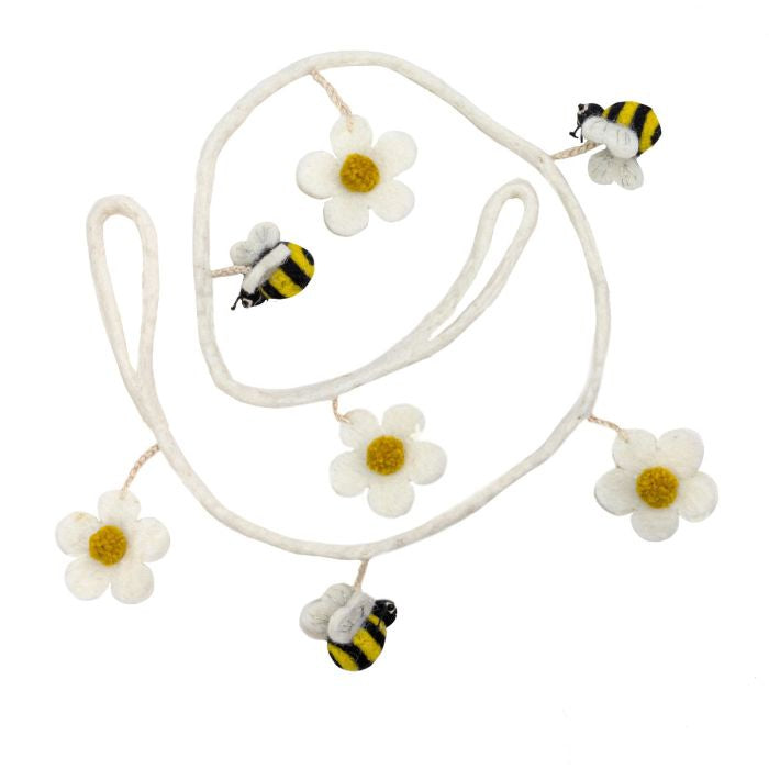Honey Bee Short Garland