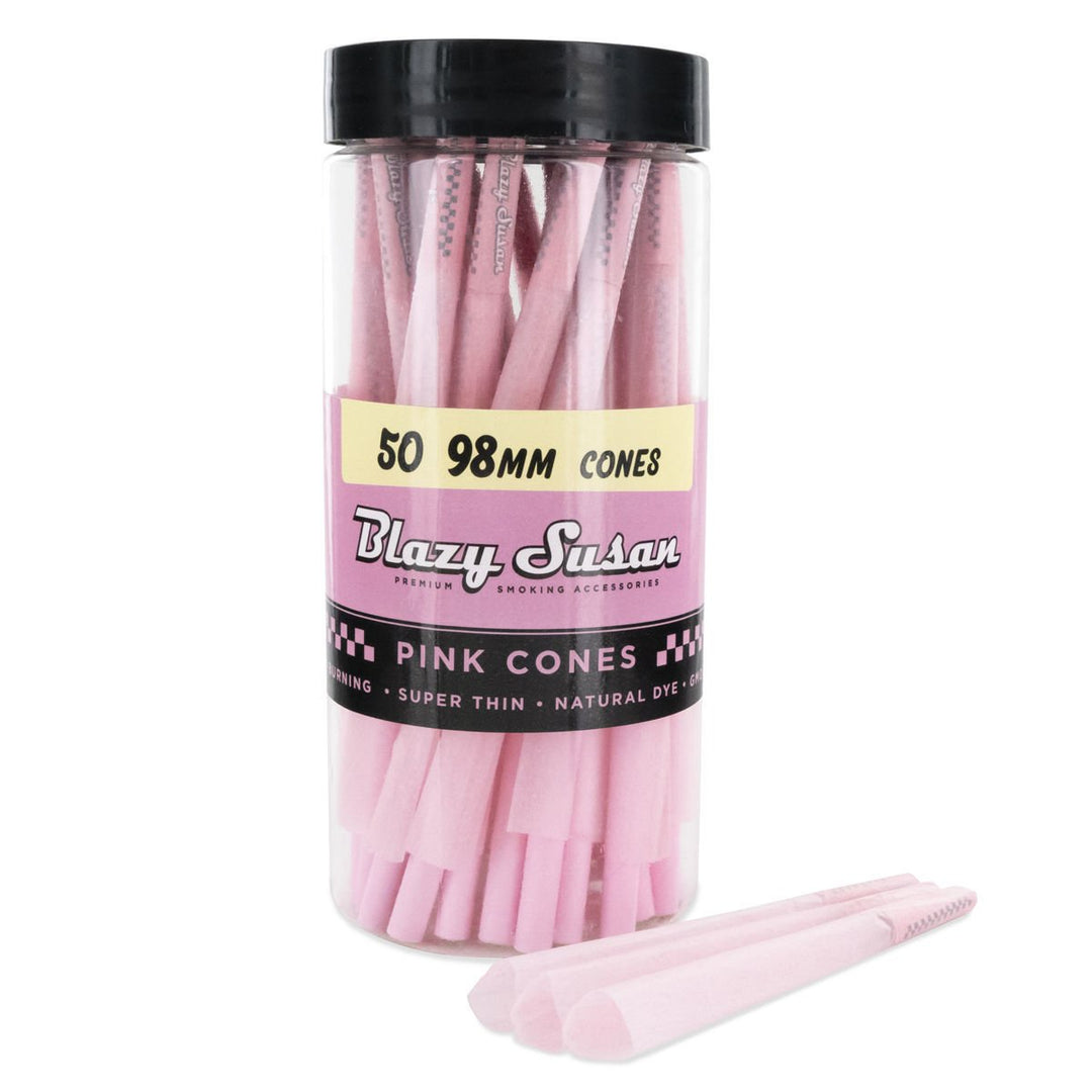 Blazy Susan 98mm Pink Cones 50ct