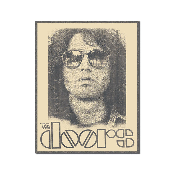 Doors Morrison Shades Tin Sign