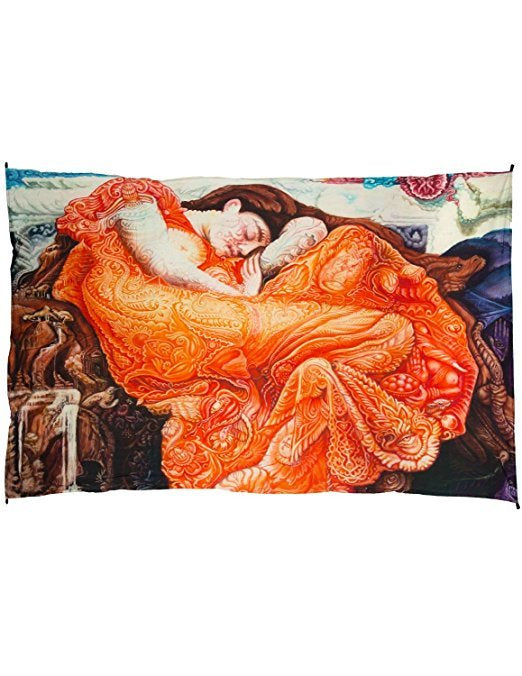 Flaming June Digital Tapestry