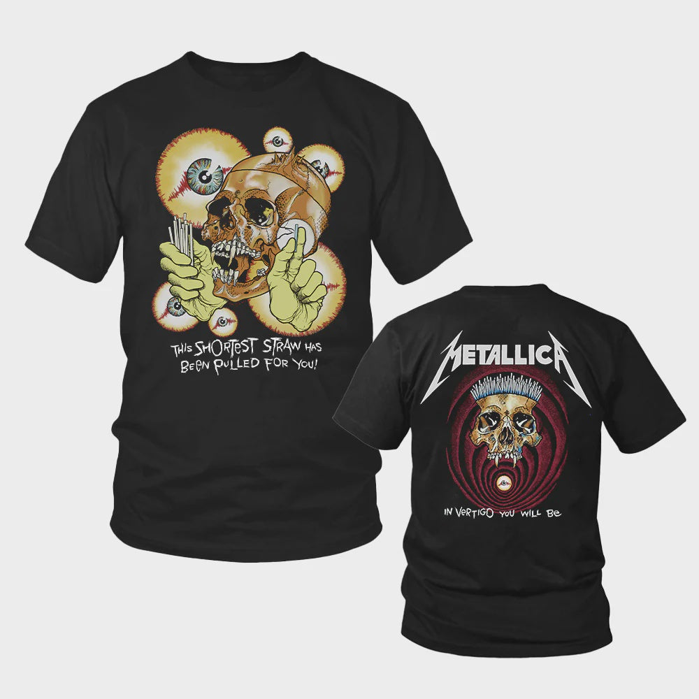 Merch Traffic - Metallica "Shortest Straw" T-Shirt