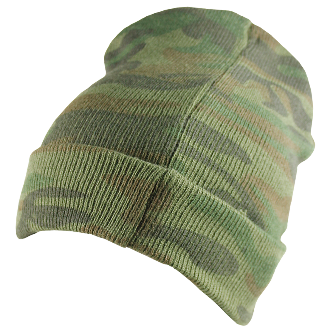 Camo Knit Hat