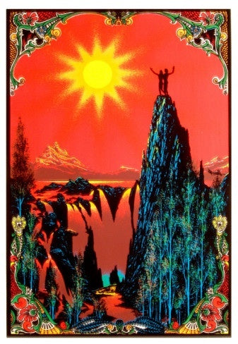 Garden Of Eden Black Light Poster- BL2 B4