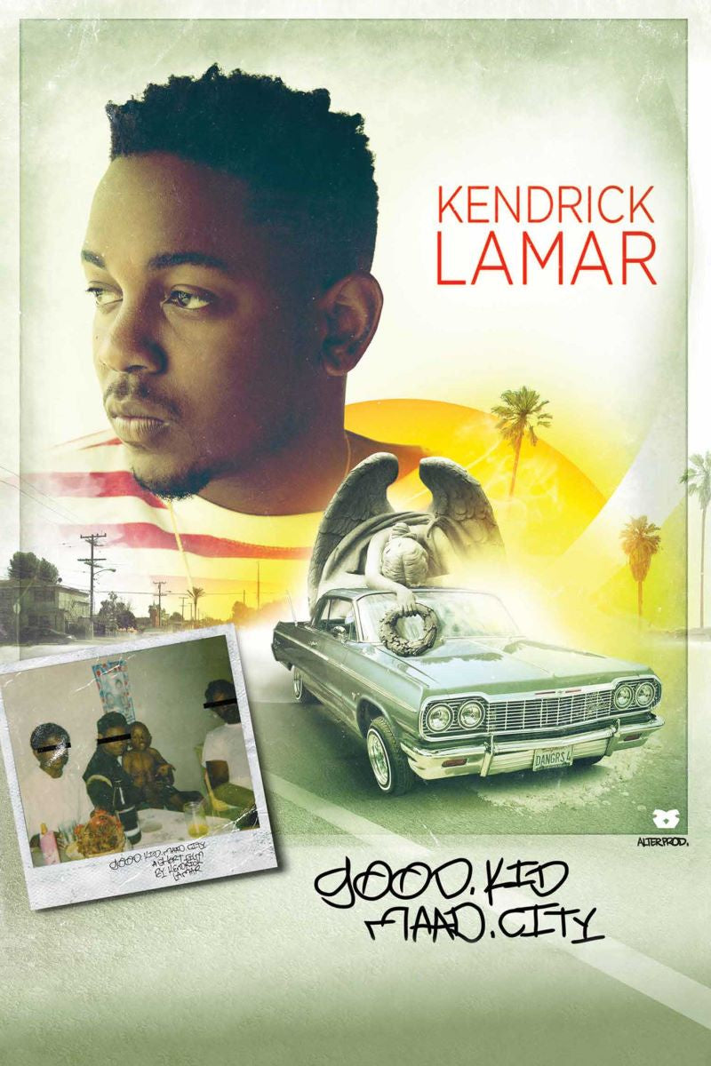 Kendrick Lamar Good Kid Poster