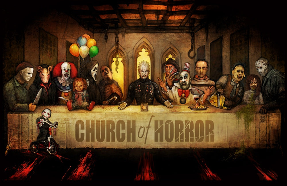 Church of Horror Poster