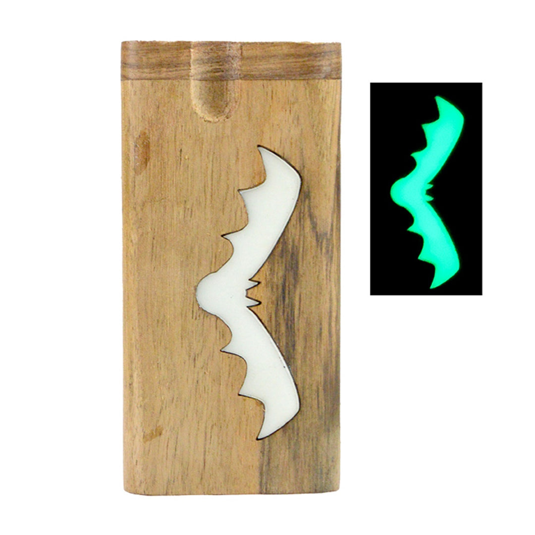 Bat Glow Inlay Wood Dugout