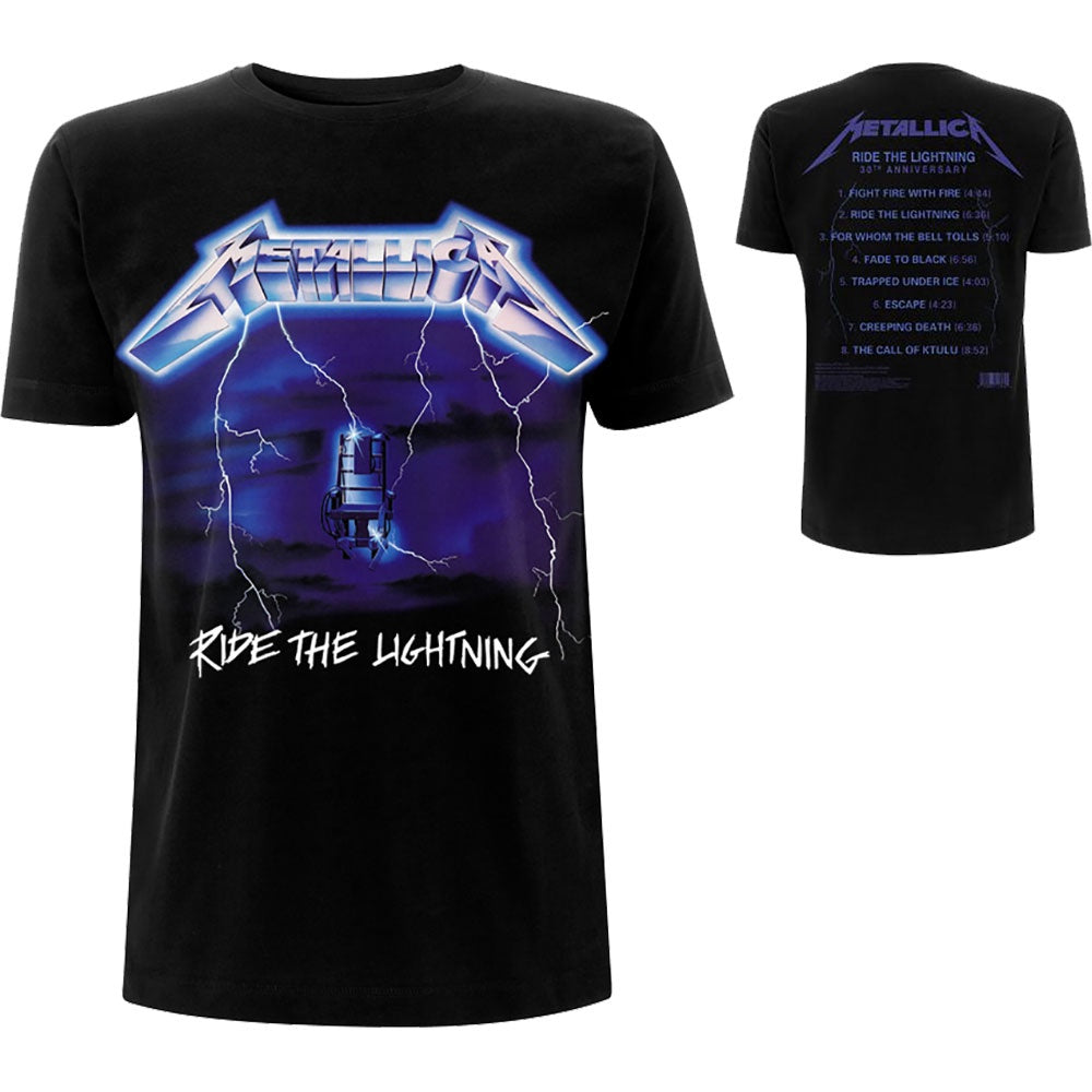 Metallica Ride the Lightning Tracks T-Shirt