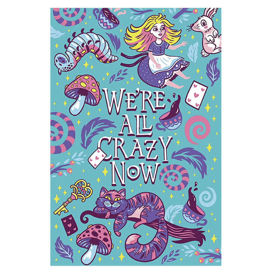 Alice in Wonderland Tapestry 51" x 85"