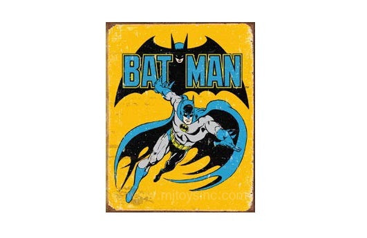 Retro Batman Tin Sign