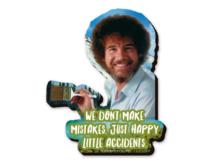 Bob Ross Mega Funky Chunky Magnet