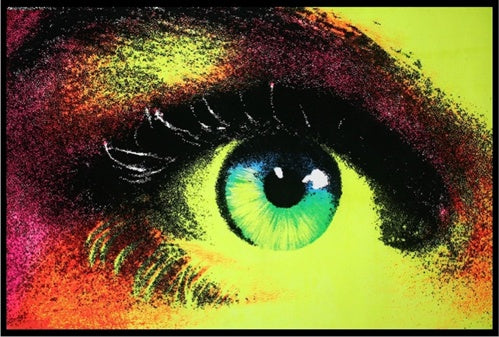 Eye Blacklight Poster