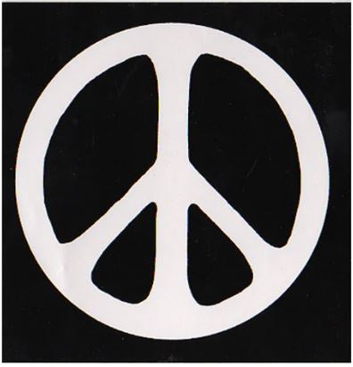 HappyLife - Peace Sign Bumper Sticker