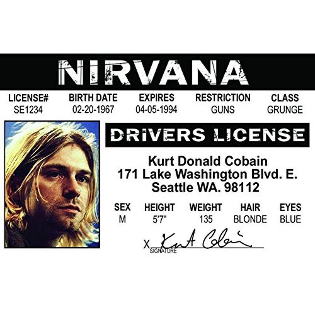 Kurt Cobain License