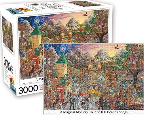 100 Beatles Songs 3000 Piece Puzzle