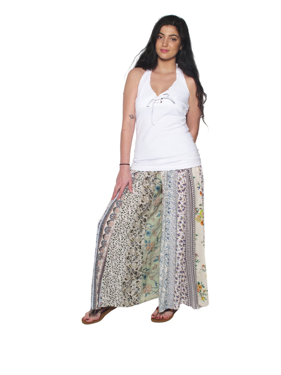 Day Tripper Patchwork Pants 6287
