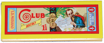Club Bistro Single Pack 1 1/4 Rolling Papers