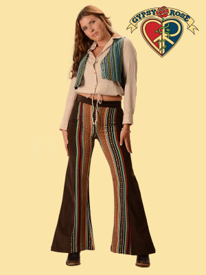 Corduroy and Gheri Bell Pants