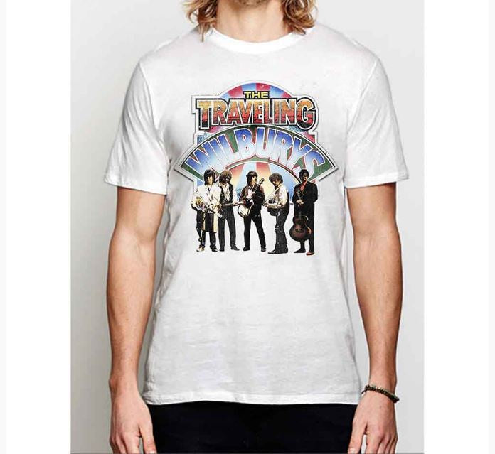 Rock Off - Traveling Wilburys "Band Photo" T-Shirt