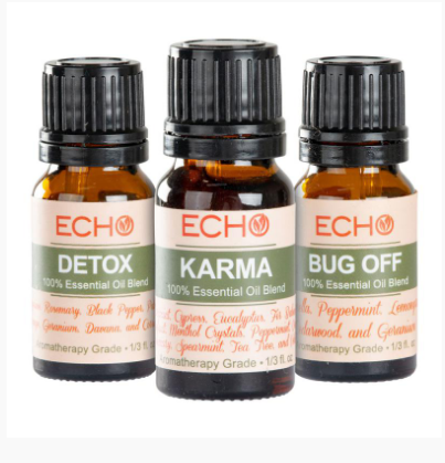 Echo Essential 100% Oil Blends - Assorted Scents