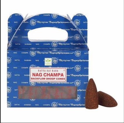 Satya - Nag Champa Backflow Dhoop Cones