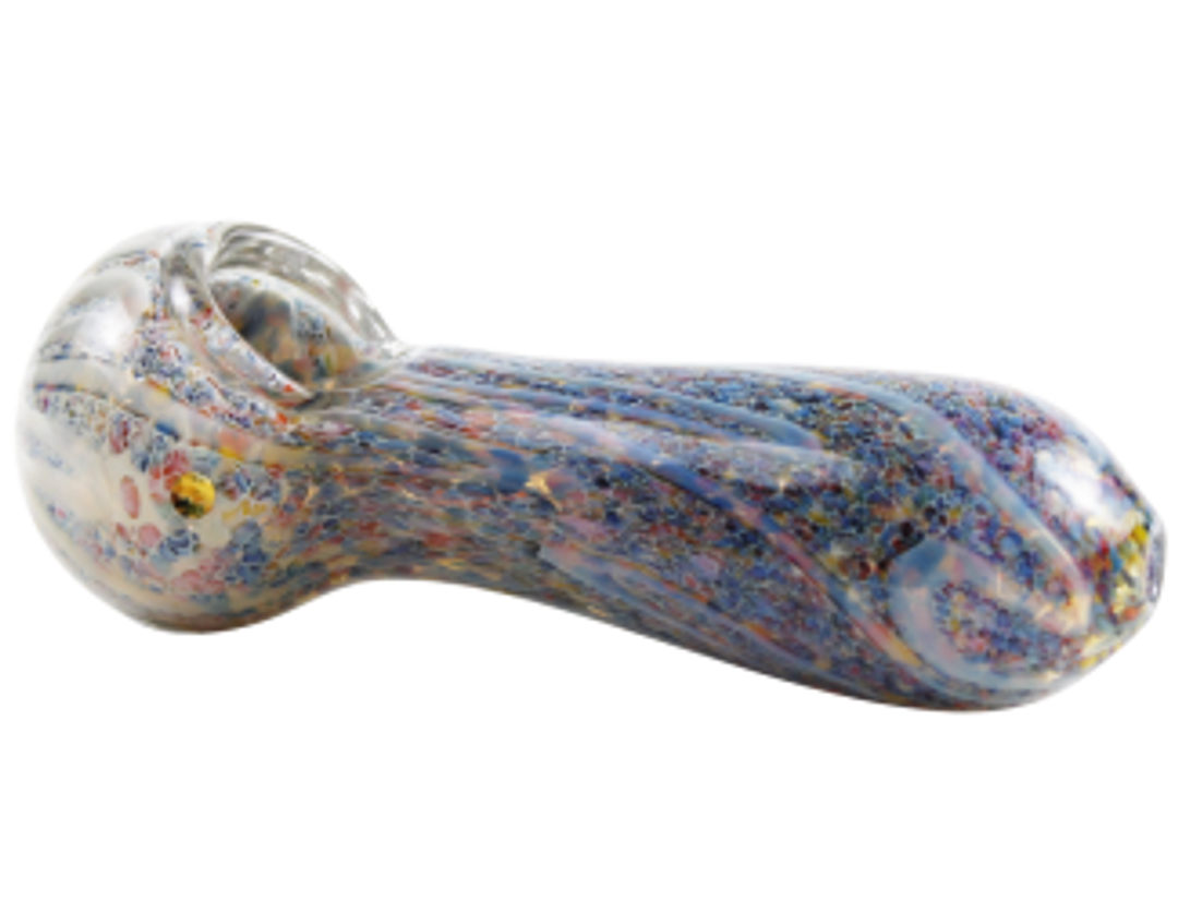 Pollock Tears No4 Glass Pipe 4.5"