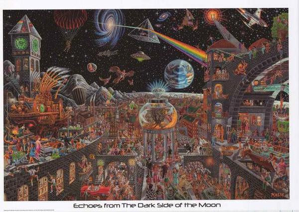 Echoes From the Darkside Poster by Masse