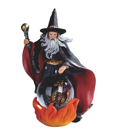 GSC - Wizard Statue w/Snow Globe