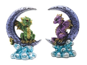 GSC - Mini Dragon on Moon Statue