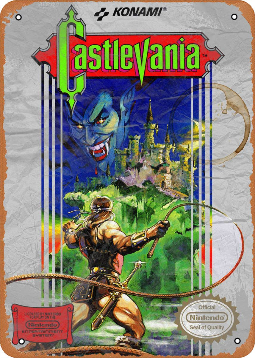 CastleVania Metal Sign- #36