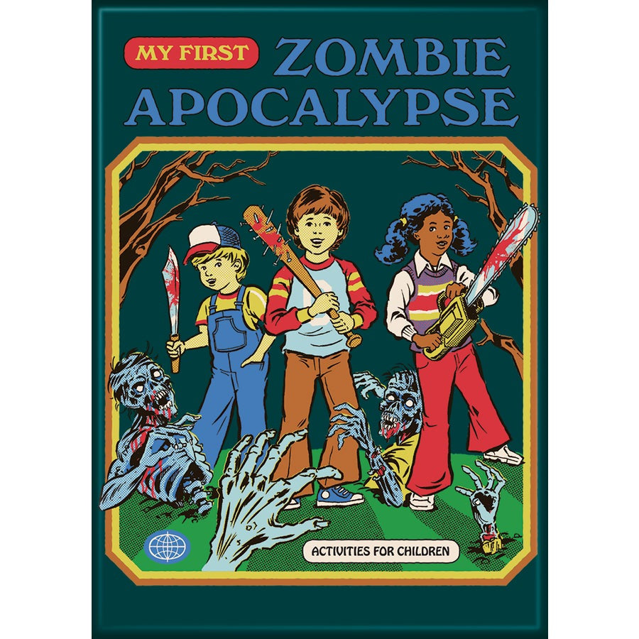 My First Zombie Apocalypse Magnet AB