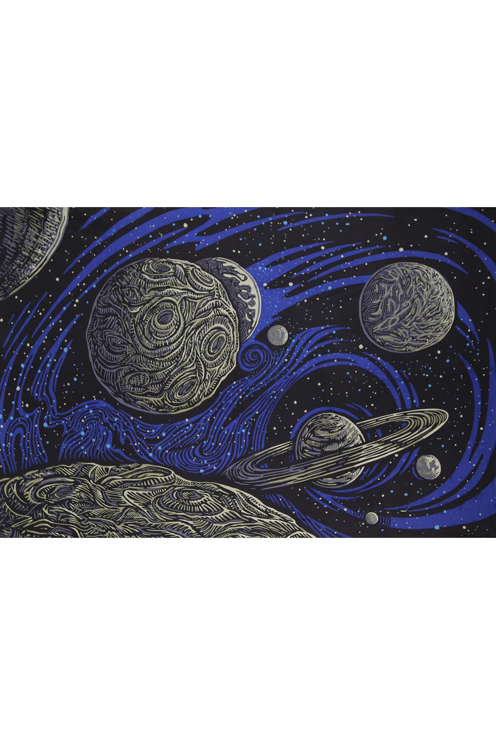 Sunshine Joy - 3D Glow Galactic Tapestry 60x90