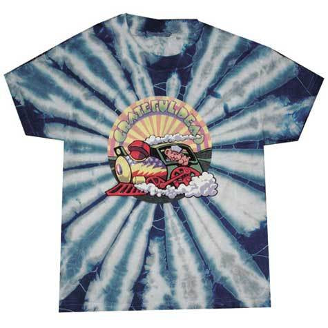 HappyLife - Grateful Dead Train Tie Dye Kids T Shirt