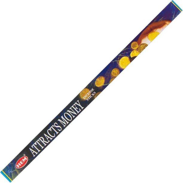 HEM Square Pack Incense Sticks - Attracts Money