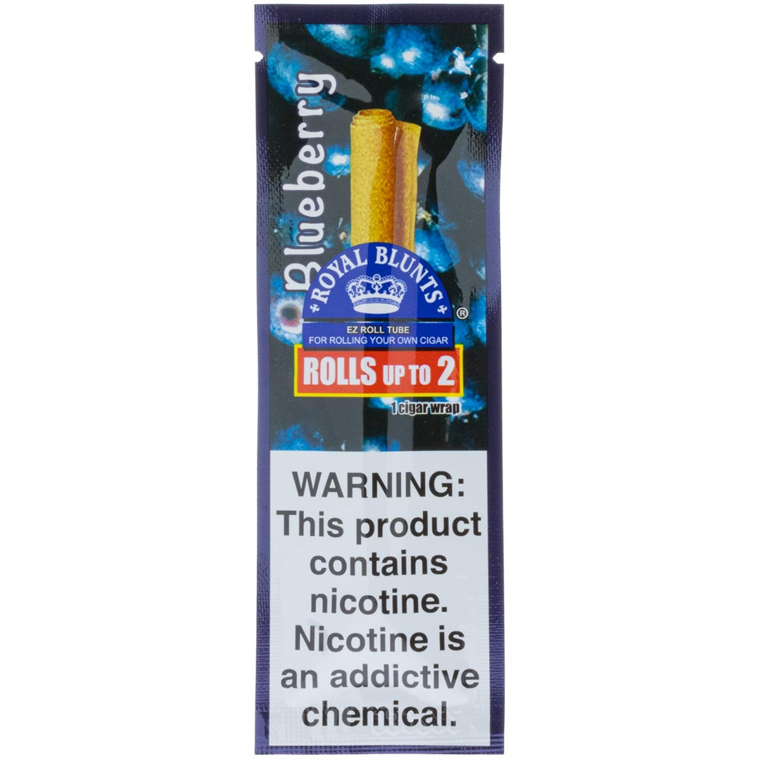 Royal Blunts EZ Roll Wraps - Blueberry