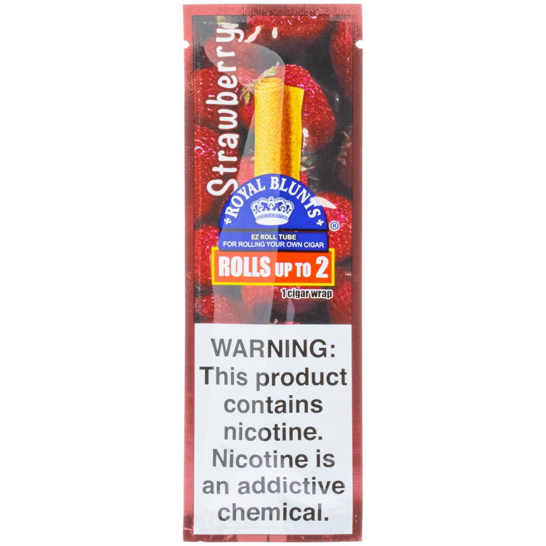 Royal Blunts EZ Roll Wraps - Strawberry Banana