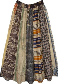 Rayon Panel Skirt DR-157