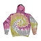 Tie Dye Pullover Hoodie- Desert Rose