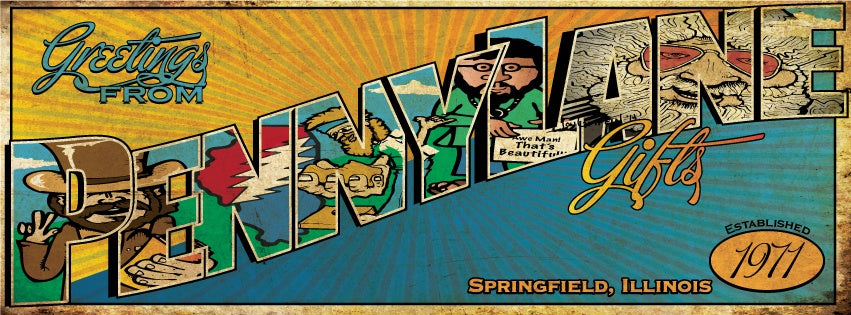 Penny Lane Postcard Sticker
