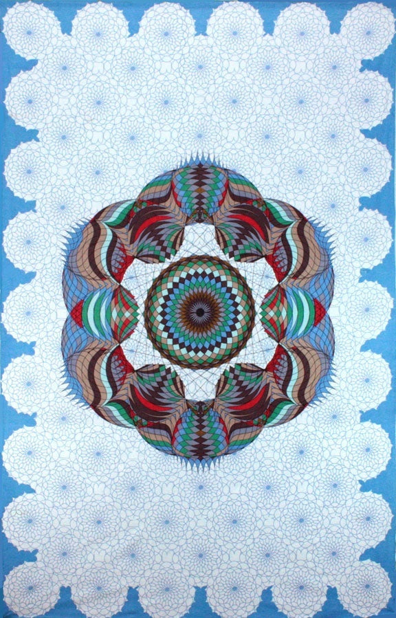 Love Lotus Sky Tapestry