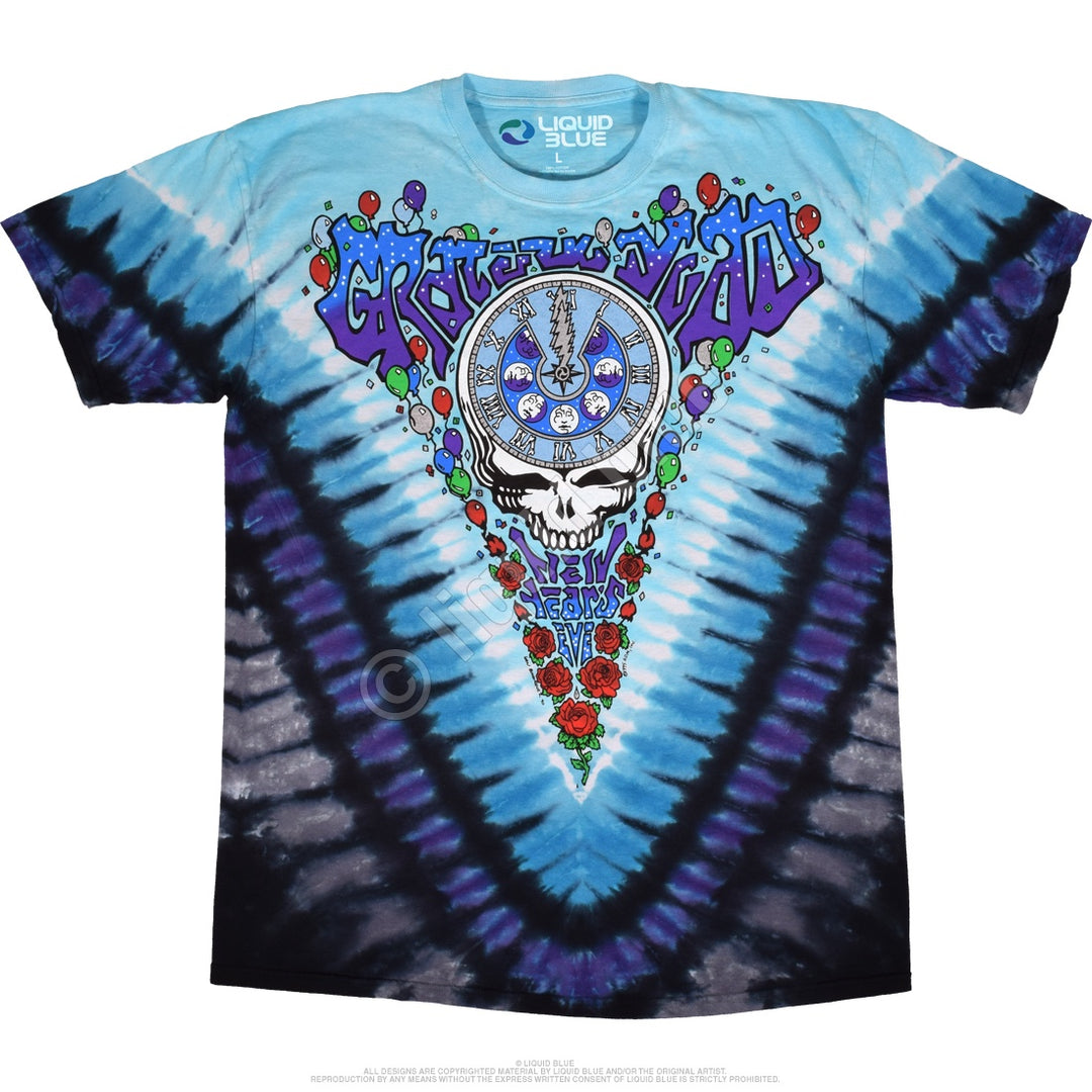 Liquid Blue - Grateful Dead "Midnight Hour" Tie Dye T-Shirt