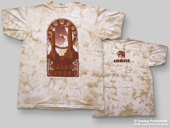 Sundog - Pink Floyd Animals Tie Dye T-Shirt