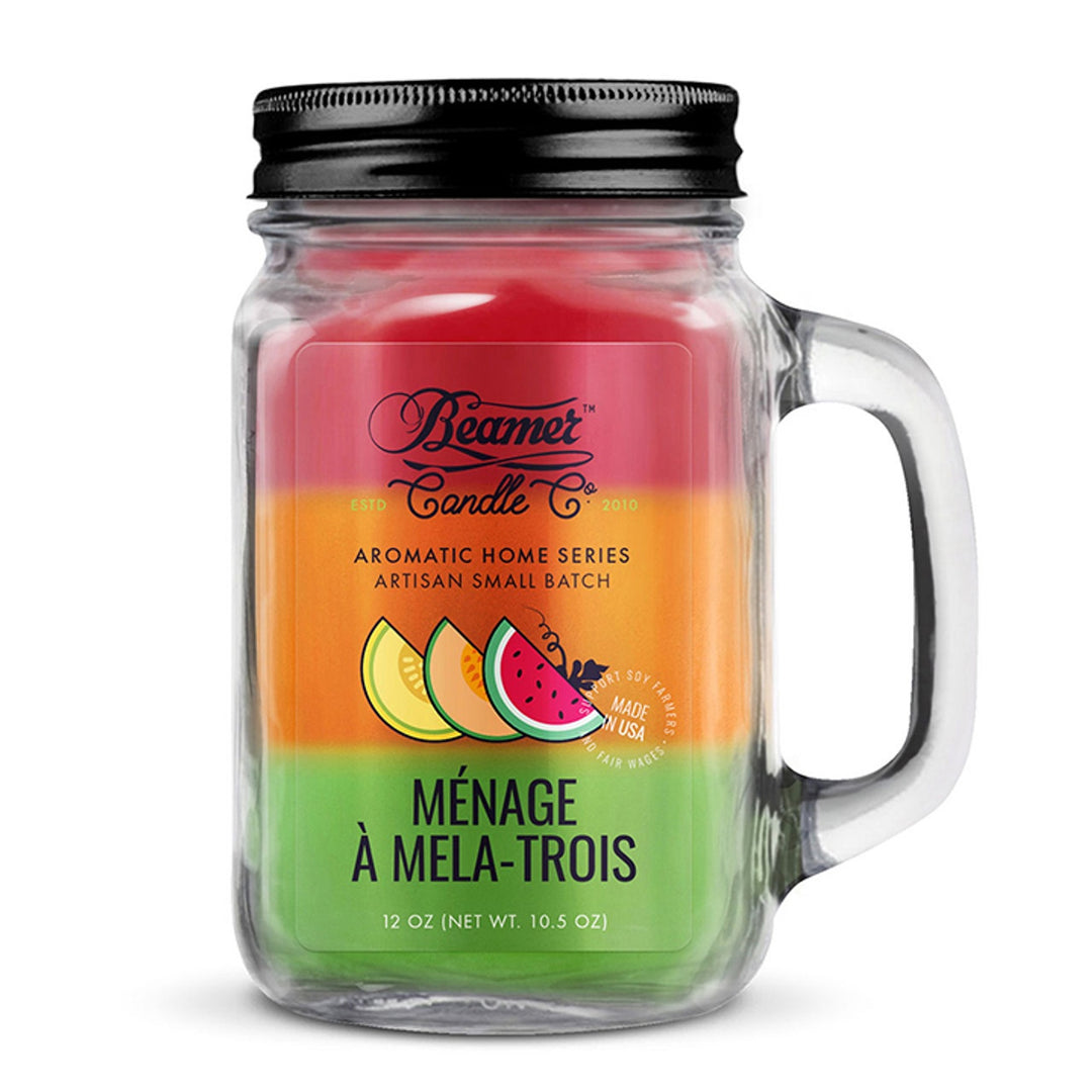 Beamer 12oz Candle - Ménage à Mela-Trois