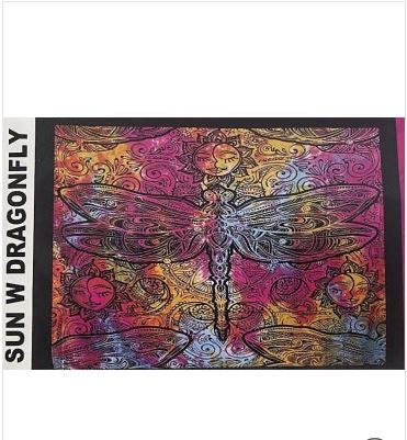 Magic Touch - Sun w/Dragonfly Tapestry