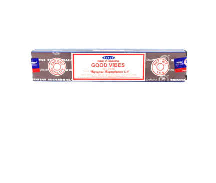 Satya - Nag Champa Good Vibes Incense Sticks 15grams