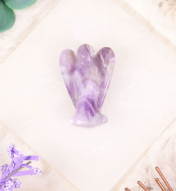 Nature's Artifacts - Amethyst Pocket Angel