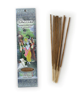 Prabhuji's - Govinda Incense Sticks 10 Ct.