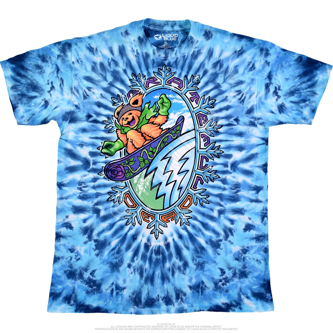 Grateful Dead Snowboard Bear T-Shirt