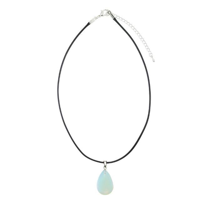 Viva Life - Natural Stone Teardrop Necklace
